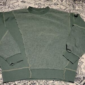 BDG Urban Outfitters Green Boho Crewneck Sweatshirt
